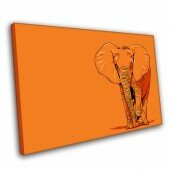 Оранжевый слон