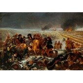 Napoléon sur le champ de bataille d'Eylau
