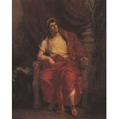 Talma als Nero in Britannicus