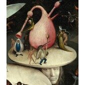 The Garden of Earthly Delights, right panel (Detail disk of tree man)