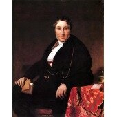 Portrait of Jacques Louis Leblanc, seated