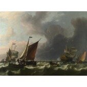 Dutch Men-of-war off Enkhuizen