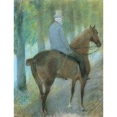 Mr. Robert S. Cassatt on Horseback (M. Robert Cassatt à Cheval)