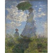 Женщина с зонтиком - Мадам Моне и её сын