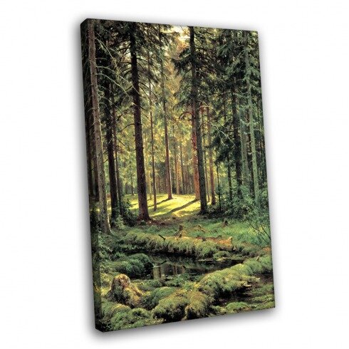Картина Шишкина, Хвойный лес