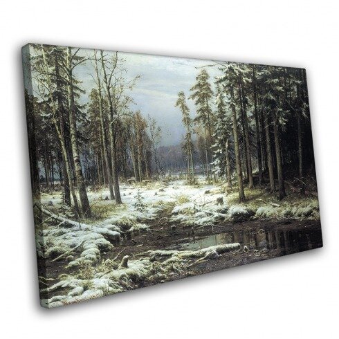 Картина Шишкина, Первый снег
