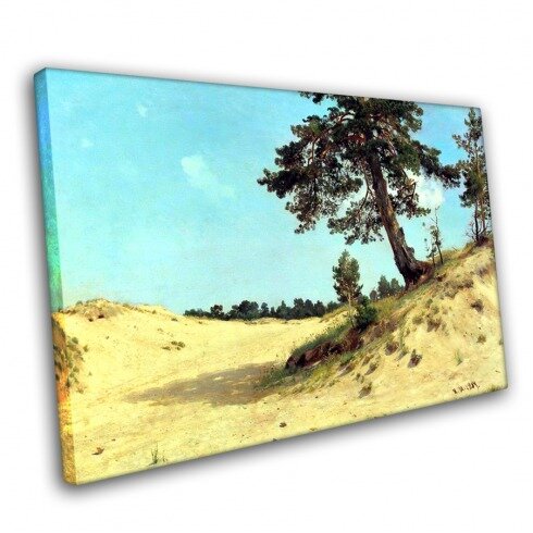 Картина Шишкина, Сосна на песке