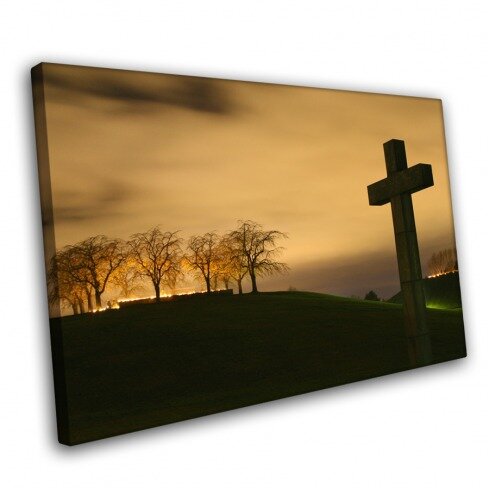 Постер с пейзажем, Каменный крест