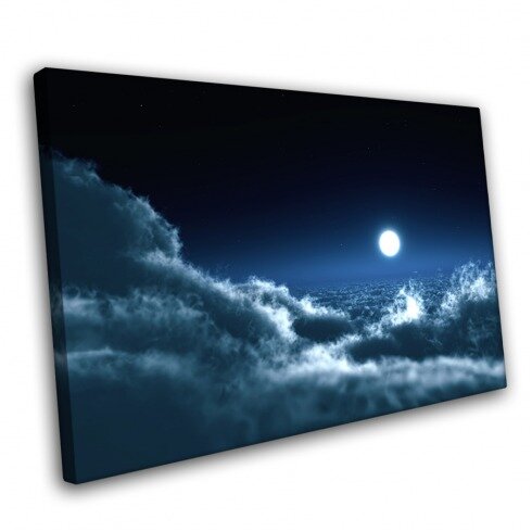 Постер с пейзажем, Лунная соната