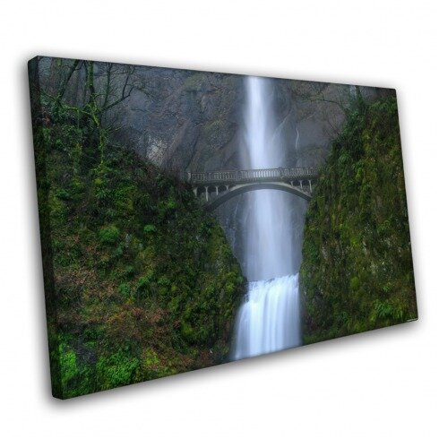 Постер с пейзажем, Multnomah falls