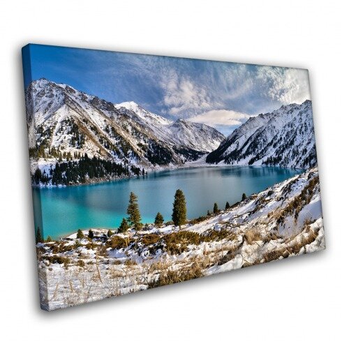 Постер с пейзажем, Озеро в горах