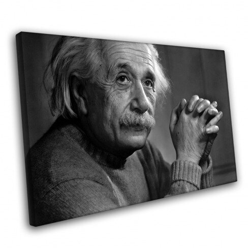 Постер на холсте с настроением, Эйнштейн