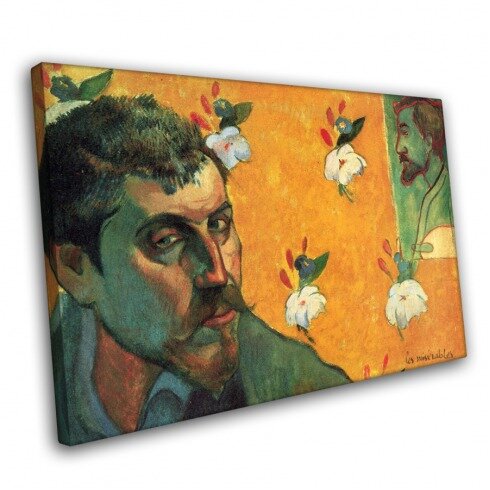 Картина Поль Гогена, Автопортрет посвященный Ван Гогу