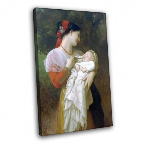Картина Бугро, Материнское счастье