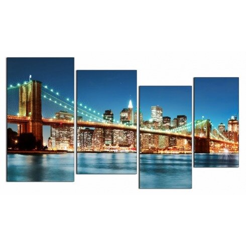 Модульная картина, Мост Нью-Йорка