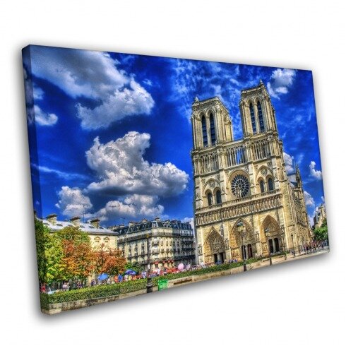Постер с городом, Собор Парижской Богоматери