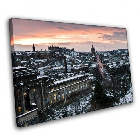 Постер с городом, Эдинбург