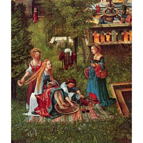 Картина Альбрехт Альтдорфер, Susanna im Bade (Detail)