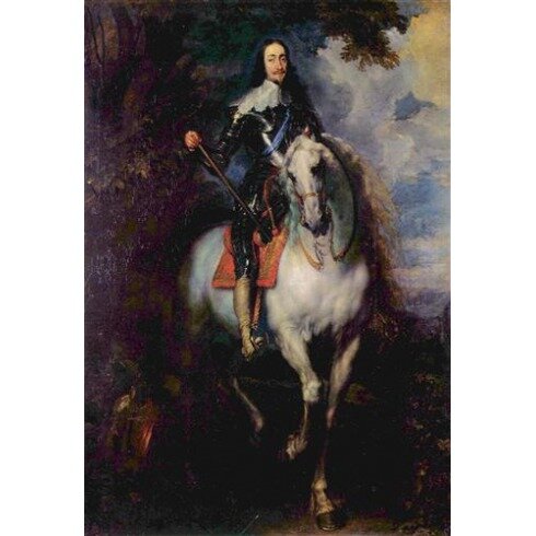 Картина Антон ван Дейк, Eguestrian portrait of Charles1 king England