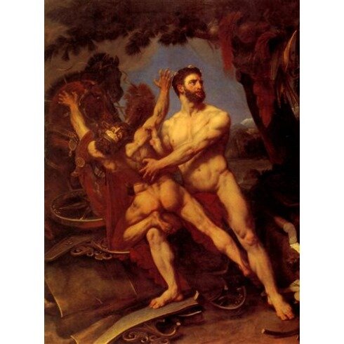 Картина Антуан-Жан Гро, Hercule et diomède