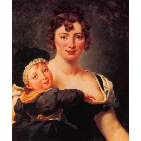 Картина Антуан-Жан Гро, Portrait de Françoise Simonier