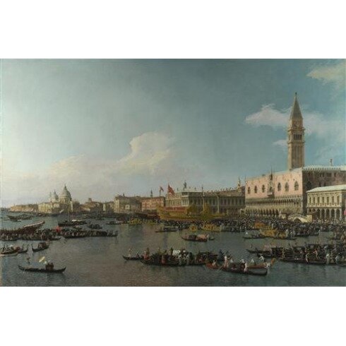 Картина Антонио Каналетто, The Basin of San Marco on Ascension Day