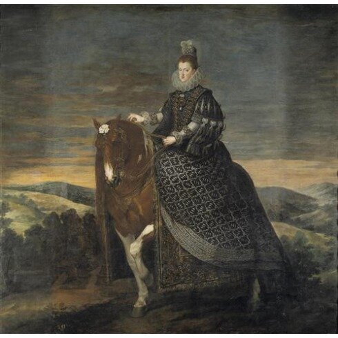 Картина Диего Веласкес, Queen Margarita de Austria wife of Felipe III