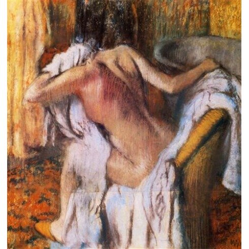 Картина Эдгар Дега, Après le bain - Апре-ле Бейн