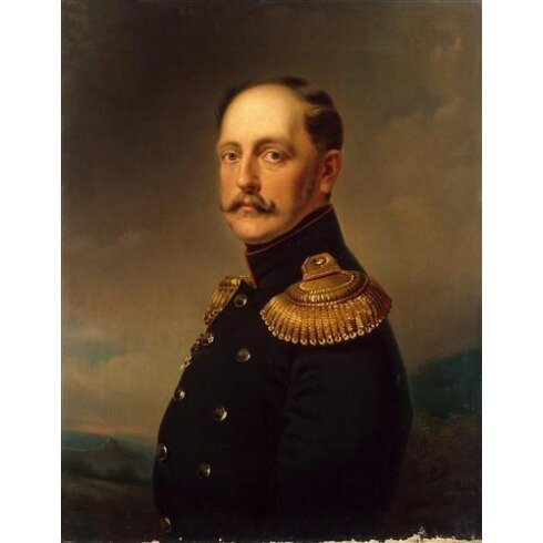 Картина Эмиль-Жан-Орас Верне, Portrait of Emperor Nicholas I