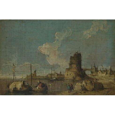 Картина Франческо Гварди, A Ruin Caprice