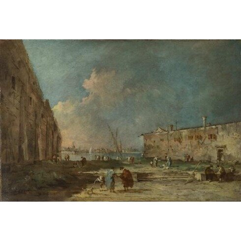 Картина Франческо Гварди, A View near Venice