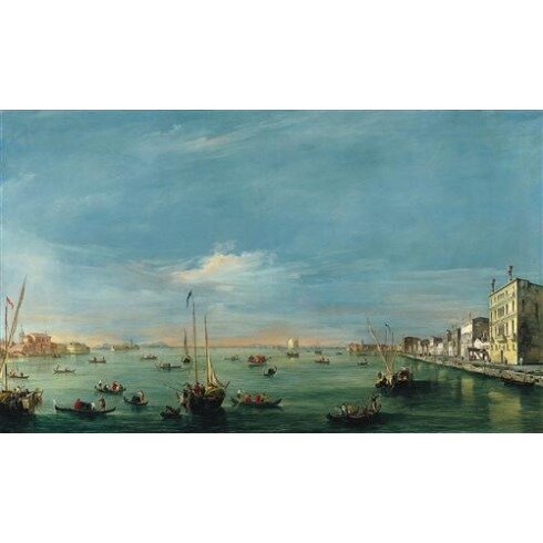 Картина Франческо Гварди, Вид на канал Джудекка