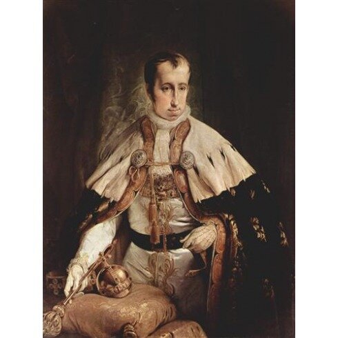 Картина Франческо Хайес, Portrait of Emperor Ferdinand I of Austria