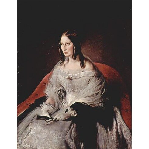 Картина Франческо Хайес, Portrait of Princess di Sant'Antimo