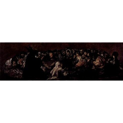 Картина Франсиско Гойя, El gran cabrón - Великий козел или Шабаш ведьм