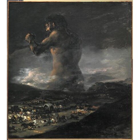 Картина Франсиско Гойя, The Colossus