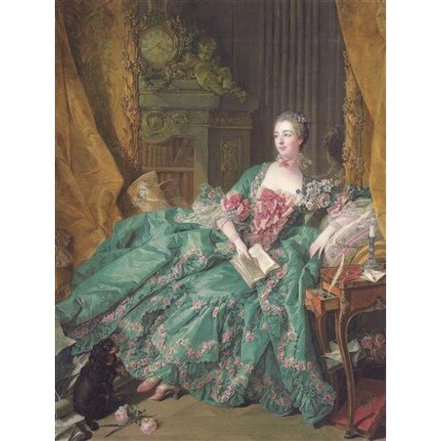 Картина Франсуа Буше, Madame de Pompadour
