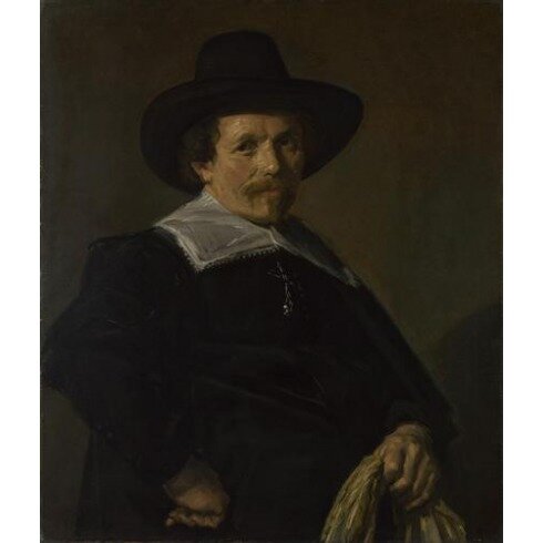 Картина Франс Хальс, Portrait of a Man holding Gloves
