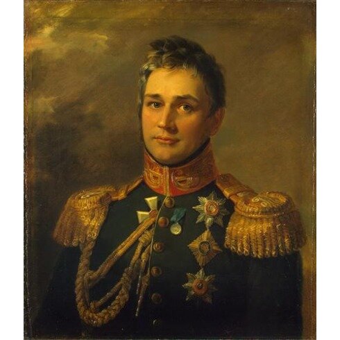 Картина Джордж Доу, Portrait of Mikhail S. Vorontsov - Портрет М.С. Воронцова