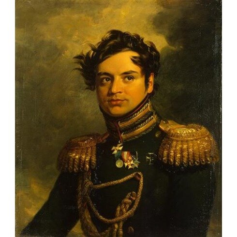 Картина Джордж Доу, Portrait of Yakov A. Potyomkin - Портрет Я.А. Потёмкина