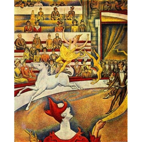 Картина Жорж Сера, Der Zirkus