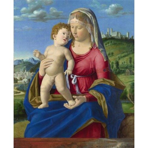 Картина Джованни Батиста Чима да Конельяно, The Virgin and Child