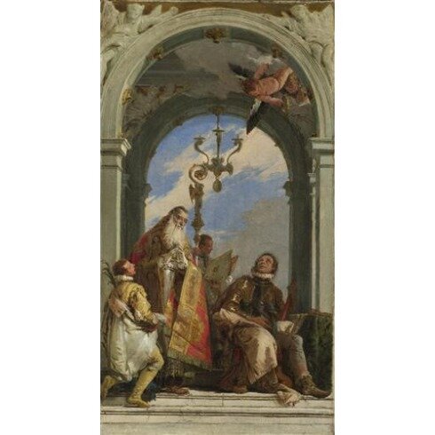 Картина Джованни Баттиста Тьеполо, Saints Maximus and Oswald