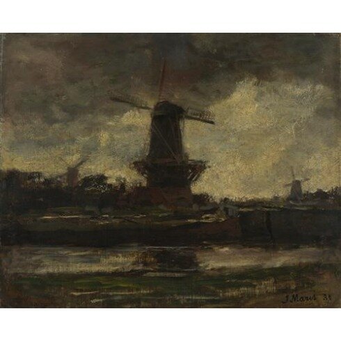 Картина Якоб Марис, Three Windmills