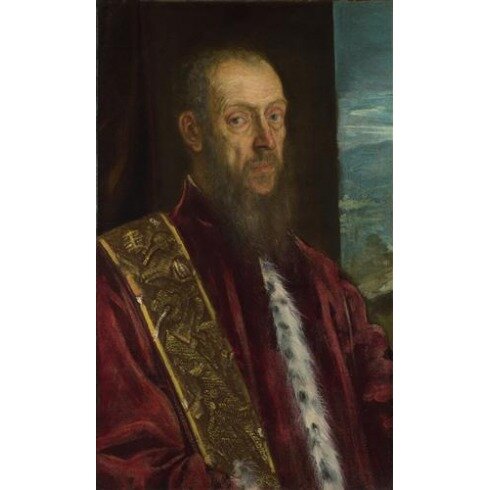 Картина Якопо Тинторетто, Portrait of Vincenzo Morosini