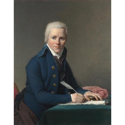 Картина Жак Луи Давид, Portrait of Jacobus Blauw