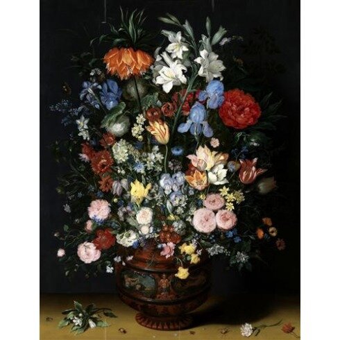 Картина Ян Брейгель Старший, Натюрморт с цветами