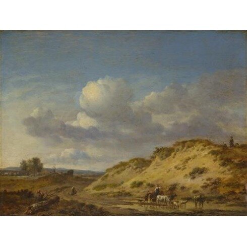 Картина Ян Вейнантс, Peasants driving Cattle and Sheep