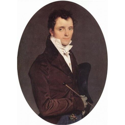 Картина Жан Огюст Доминик Энгр, Portrait of Edme François Joseph Bochet