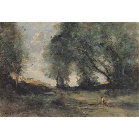 Картина Жан Батист Камиль Коро, Landscape